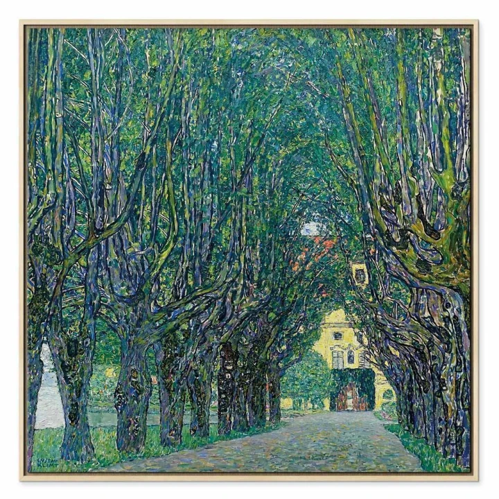 Obraz - Gustav Klimt – Aleja drzew w parku przy zamku Kammer