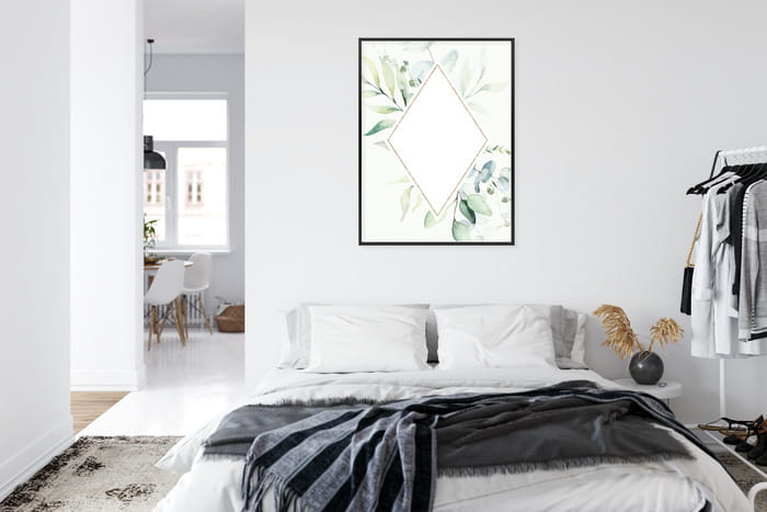 Plakat Kwiatowa Geometria