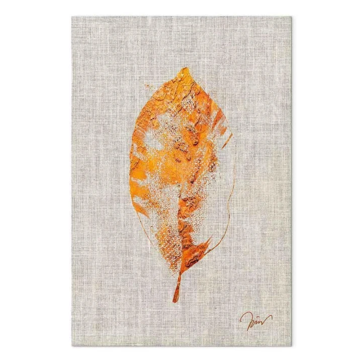 Obraz - Złota flora (1-częściowy) pionowy