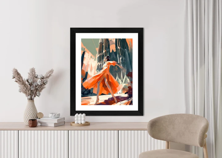 Plakat Taniec W Barcelonie