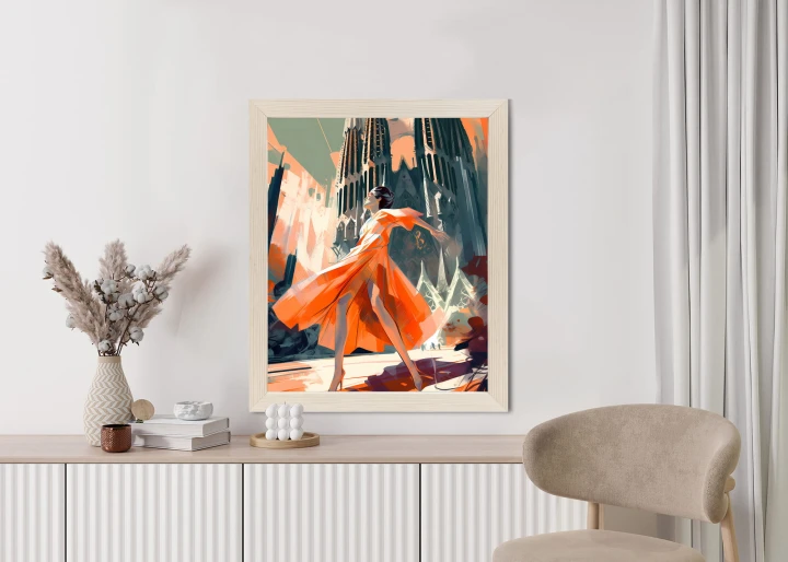 Plakat Taniec W Barcelonie