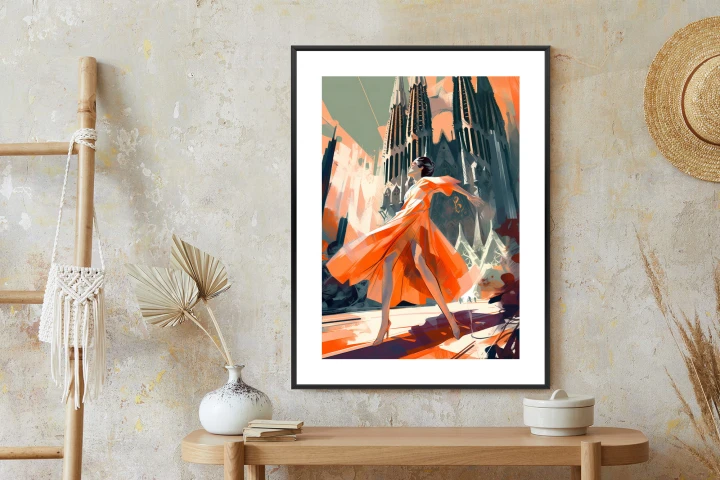 Plakat Taniec W Barcelonie