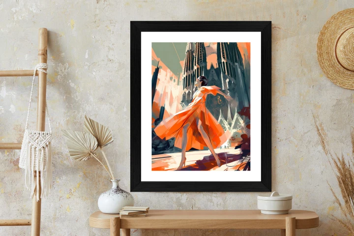 Plakat Taniec W Barcelonie