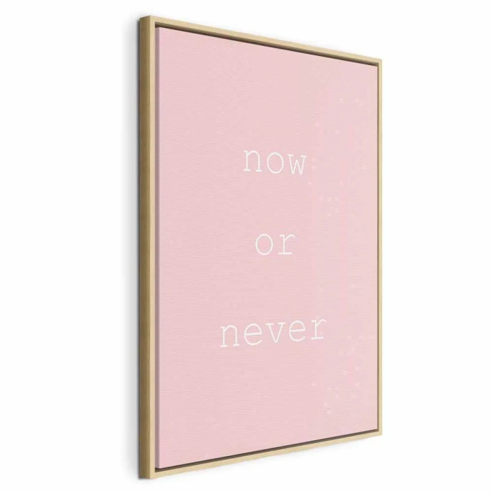 Obraz - Now or Never (1-częściowy) pionowy