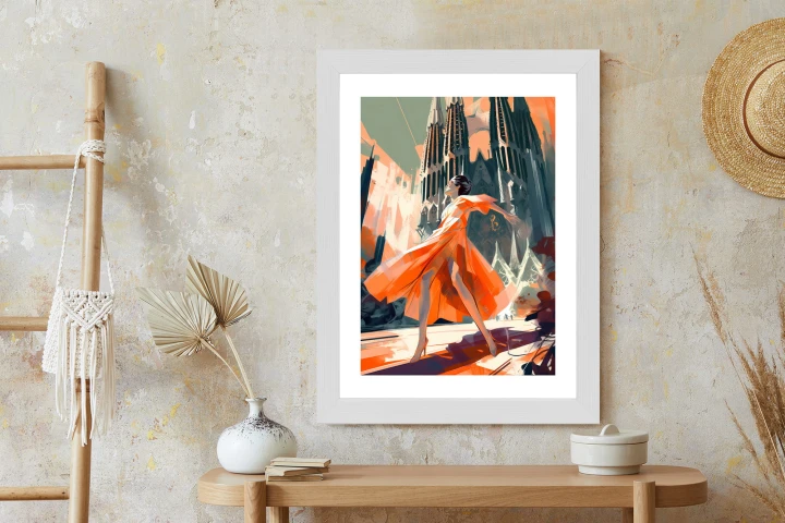 Plakat Taniec W Barcelonie