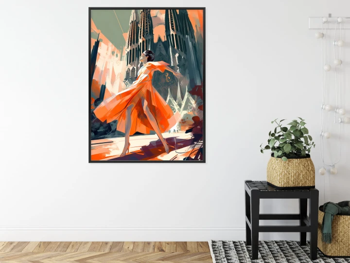 Plakat Taniec W Barcelonie