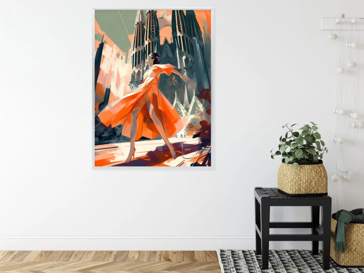 Plakat Taniec W Barcelonie