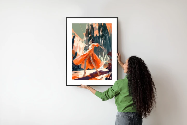 Plakat Taniec W Barcelonie