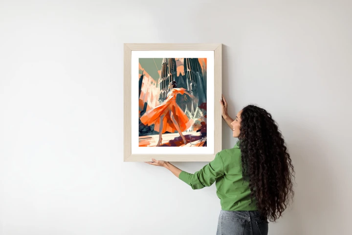 Plakat Taniec W Barcelonie