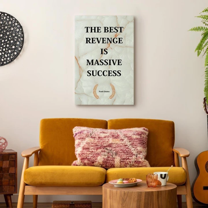 Obraz - The Best Revenge Is Massive Success (1-częściowy) pionowy