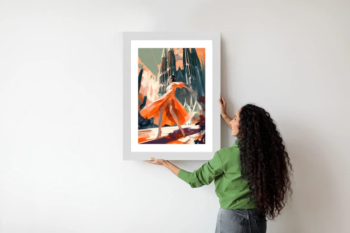 Plakat Taniec W Barcelonie