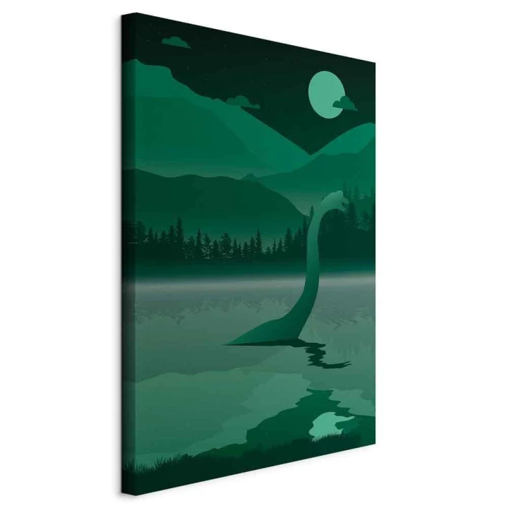 Obraz - Loch Ness (1-częściowy) pionowy