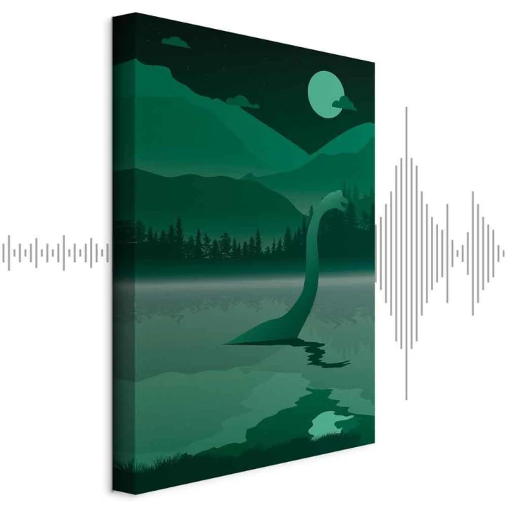 Obraz - Loch Ness (1-częściowy) pionowy