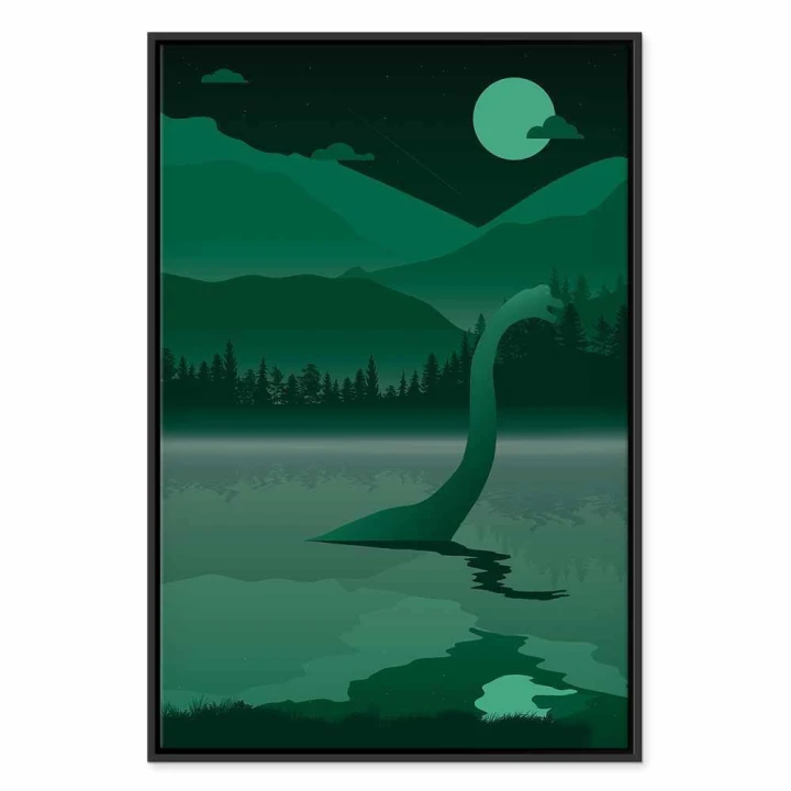 Obraz - Loch Ness (1-częściowy) pionowy