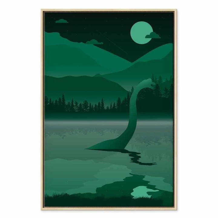 Obraz - Loch Ness (1-częściowy) pionowy