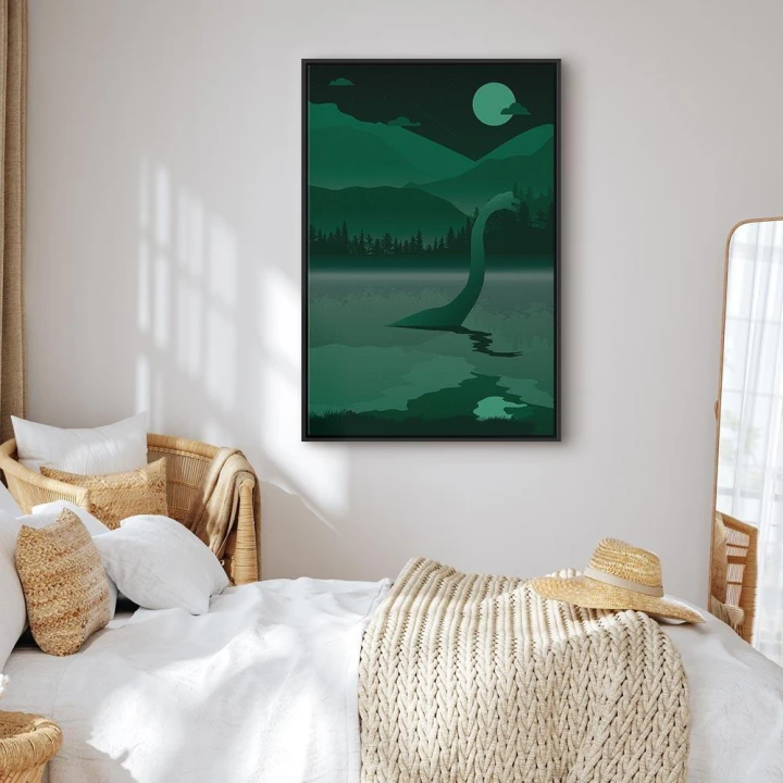 Obraz - Loch Ness (1-częściowy) pionowy