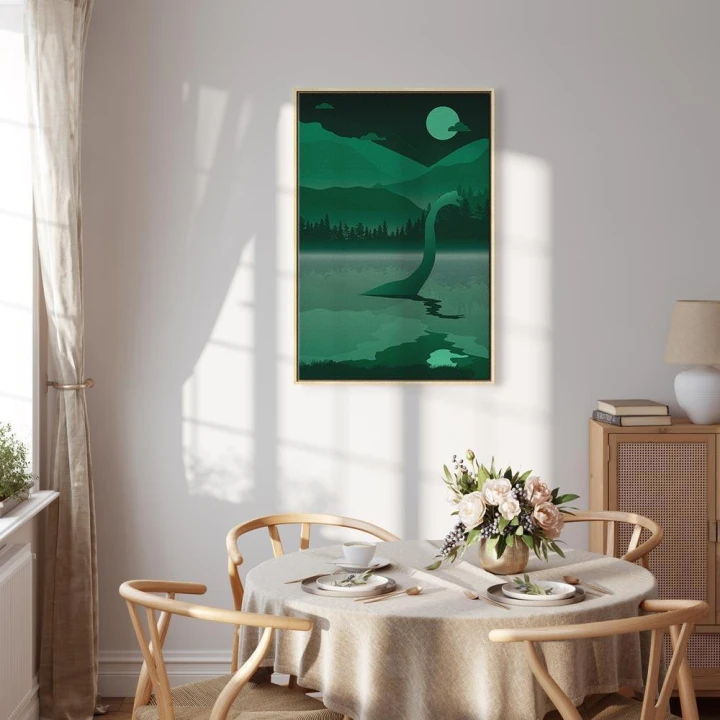 Obraz - Loch Ness (1-częściowy) pionowy