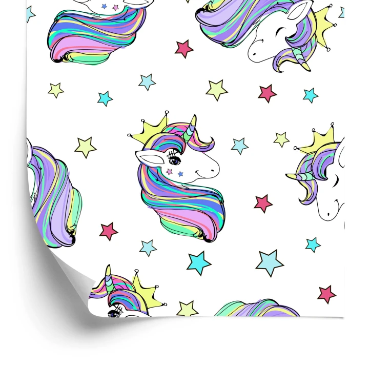 Tapeta Dla Dzieci – Piękne Magiczne Jednorożce