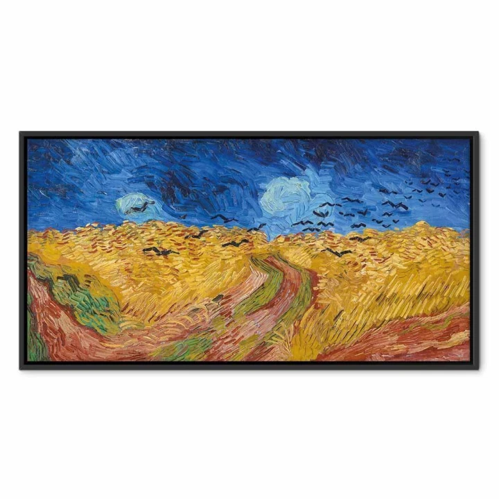 Obraz - Vincent van Gogh – Pole pszenicy z krukami