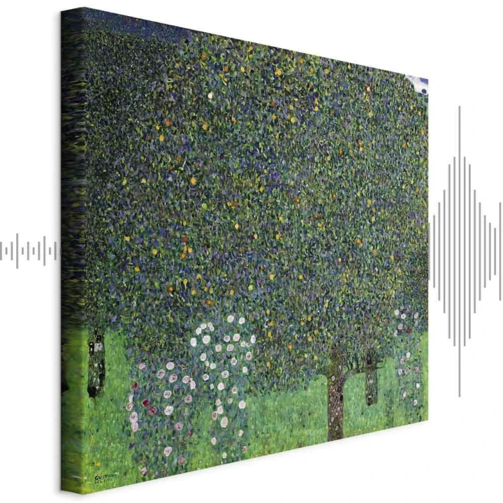 Obraz - Gustav Klimt – Róże wśród drzew