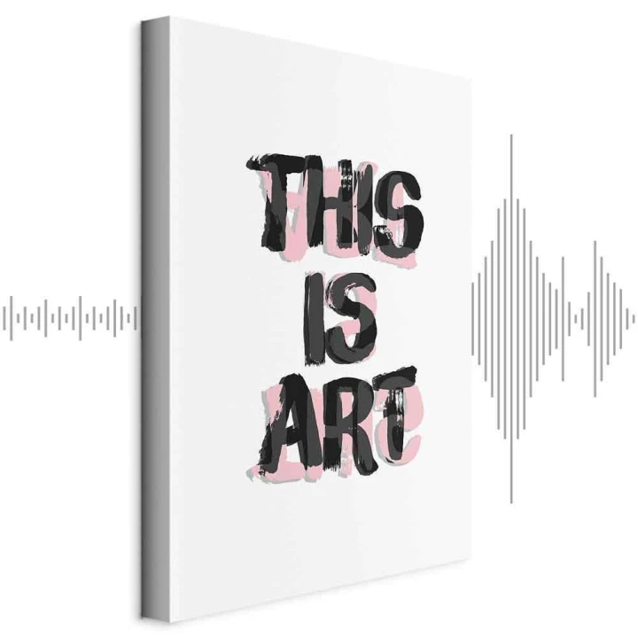 Obraz - This Is Art (1-częściowy) pionowy