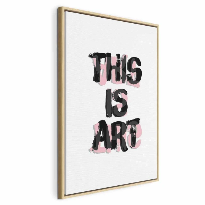Obraz - This Is Art (1-częściowy) pionowy