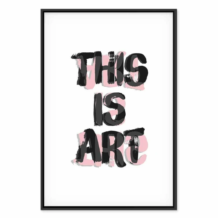 Obraz - This Is Art (1-częściowy) pionowy
