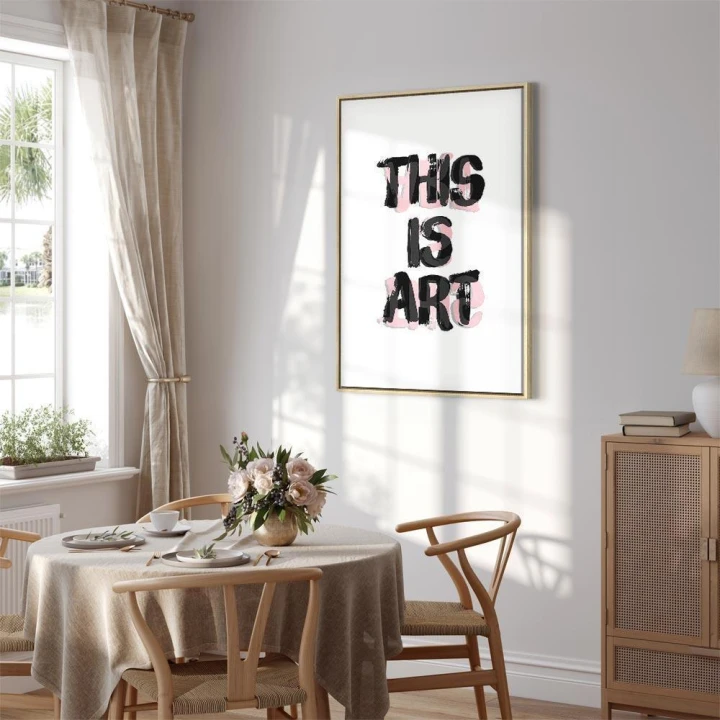 Obraz - This Is Art (1-częściowy) pionowy