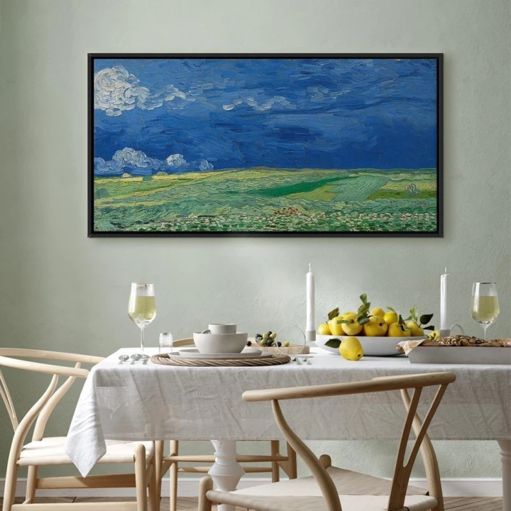 Obraz - Vincent van Gogh – Pole pszenicy przed burzą
