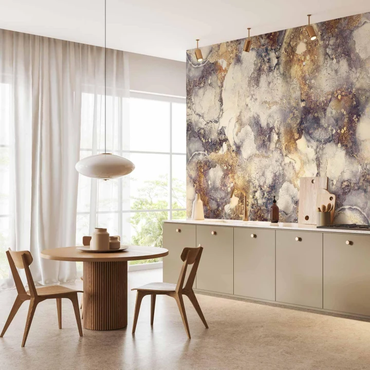 Fototapeta - Złota przeplatanka