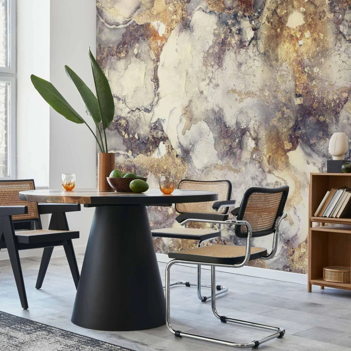 Fototapeta - Złota przeplatanka