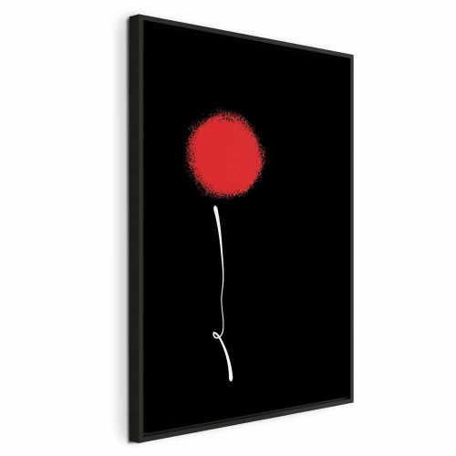 Obraz - Minimalistyczny kwiat (1-częściowy) pionowy