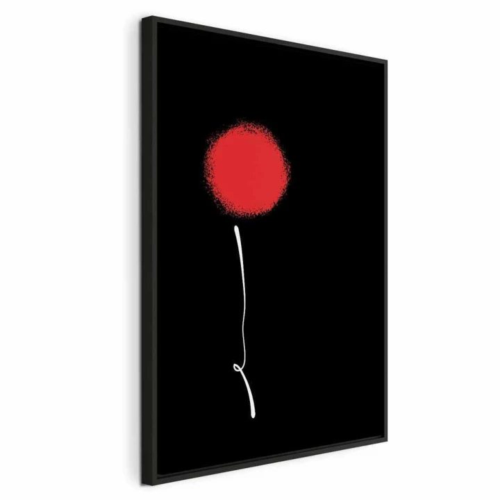 Obraz - Minimalistyczny kwiat (1-częściowy) pionowy