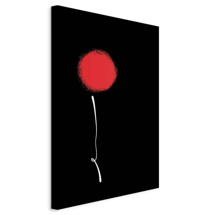 Obraz - Minimalistyczny kwiat (1-częściowy) pionowy