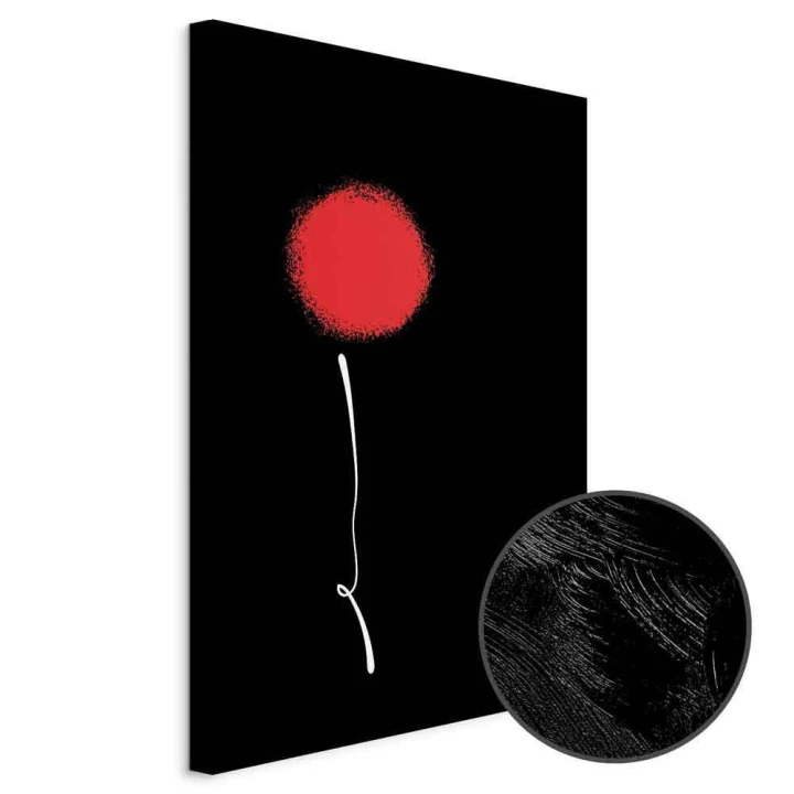 Obraz - Minimalistyczny kwiat (1-częściowy) pionowy