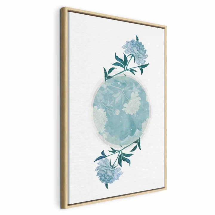 Obraz - Kwiecista planeta (1-częściowy) pionowy