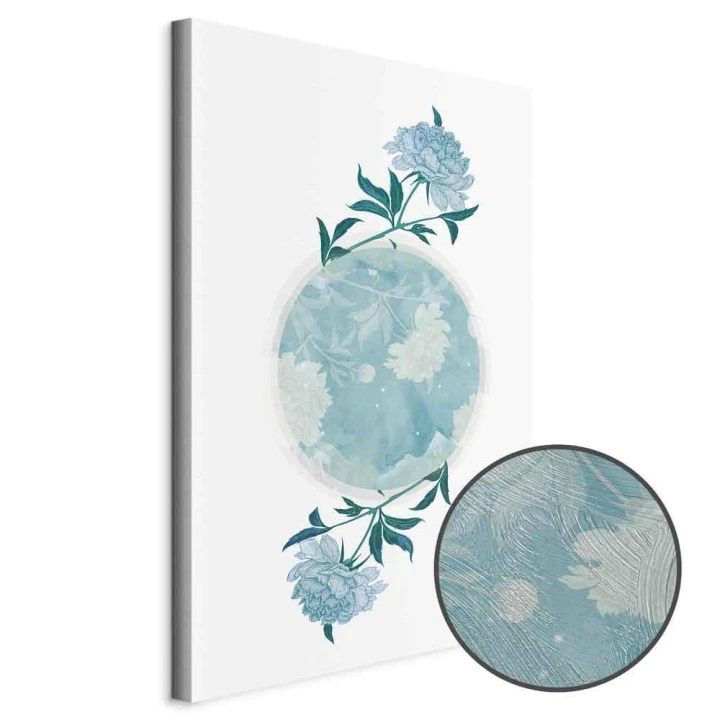 Obraz - Kwiecista planeta (1-częściowy) pionowy