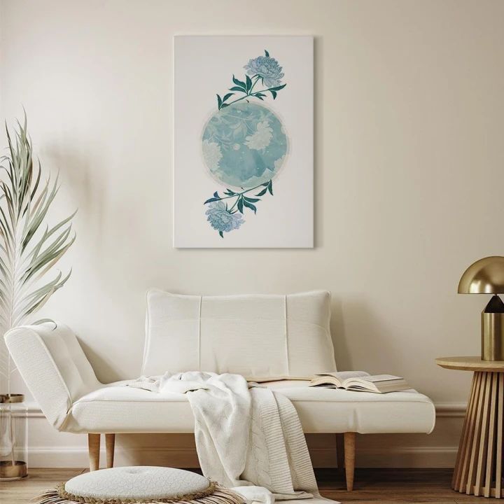 Obraz - Kwiecista planeta (1-częściowy) pionowy