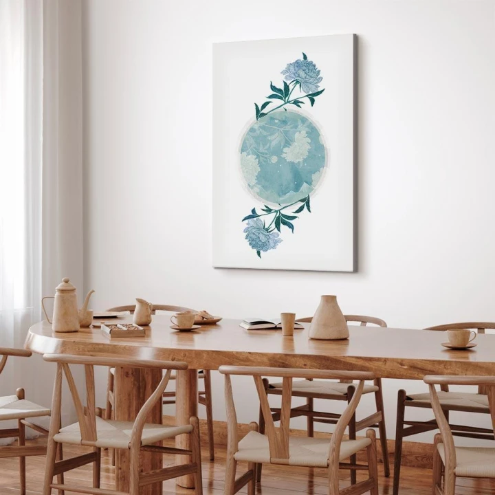 Obraz - Kwiecista planeta (1-częściowy) pionowy