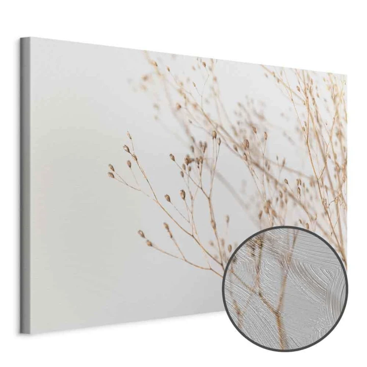 Obraz - Minimalistyczna gałązka (1-częściowy) szeroki