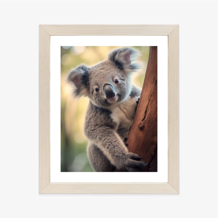 Plakat Koala Na Rozmytym Tle