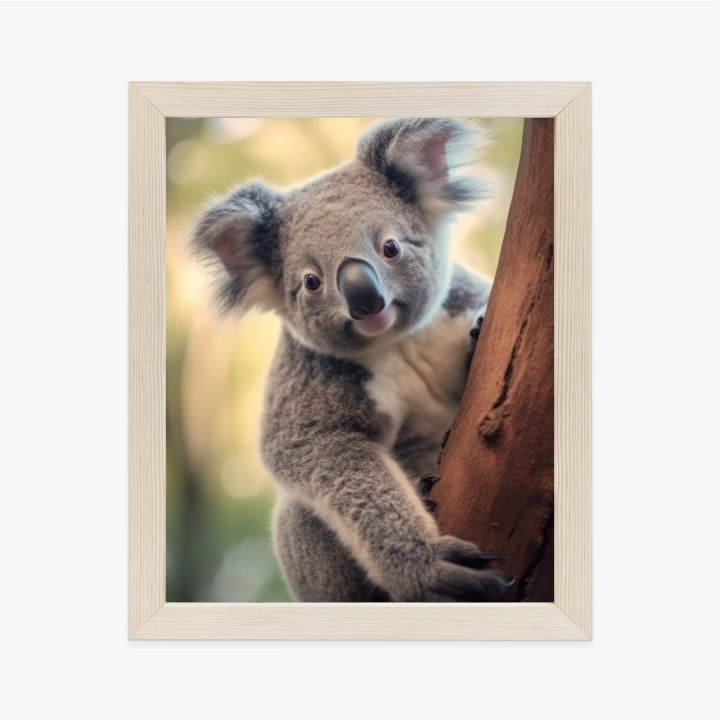 Plakat Koala Na Rozmytym Tle
