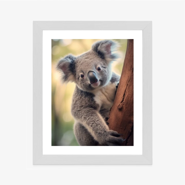 Plakat Koala Na Rozmytym Tle