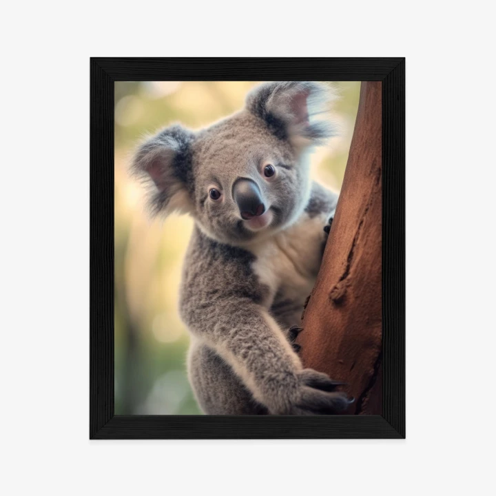 Plakat Koala Na Rozmytym Tle