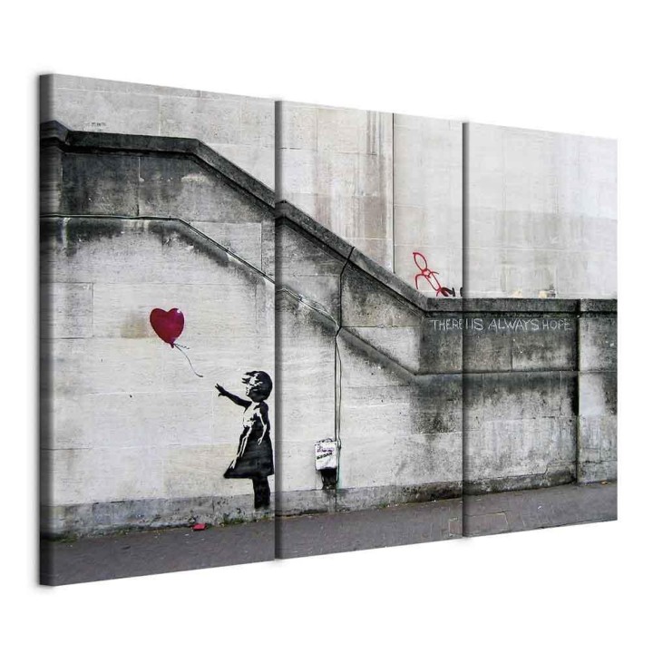 Obraz - Girl With a Balloon by Banksy