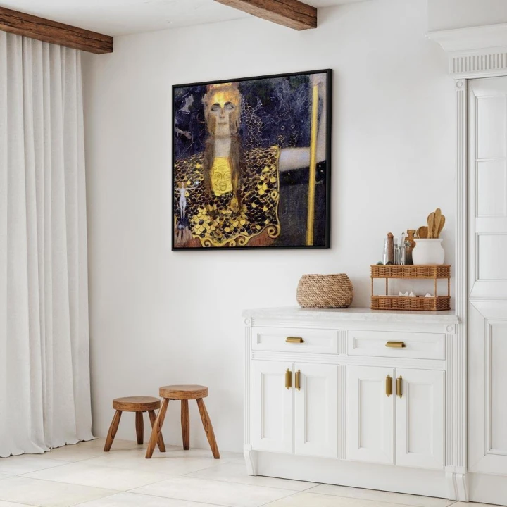 Obraz - Gustav Klimt – Pallas Atena
