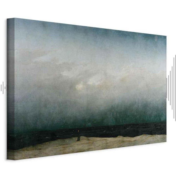 Obraz - Caspar David Friedrich – Mnich nad morzem