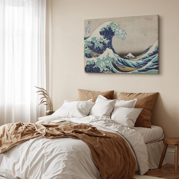 Obraz - Hokusai Katsushika – Wielka fala w Kanagawie