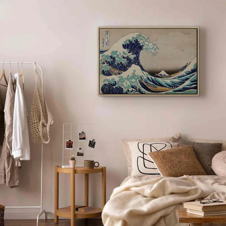 Obraz - Hokusai Katsushika – Wielka fala w Kanagawie