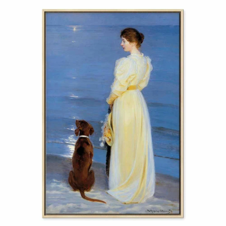 Obraz - Peder Severin Kroyer – Letni wieczór w Skagen